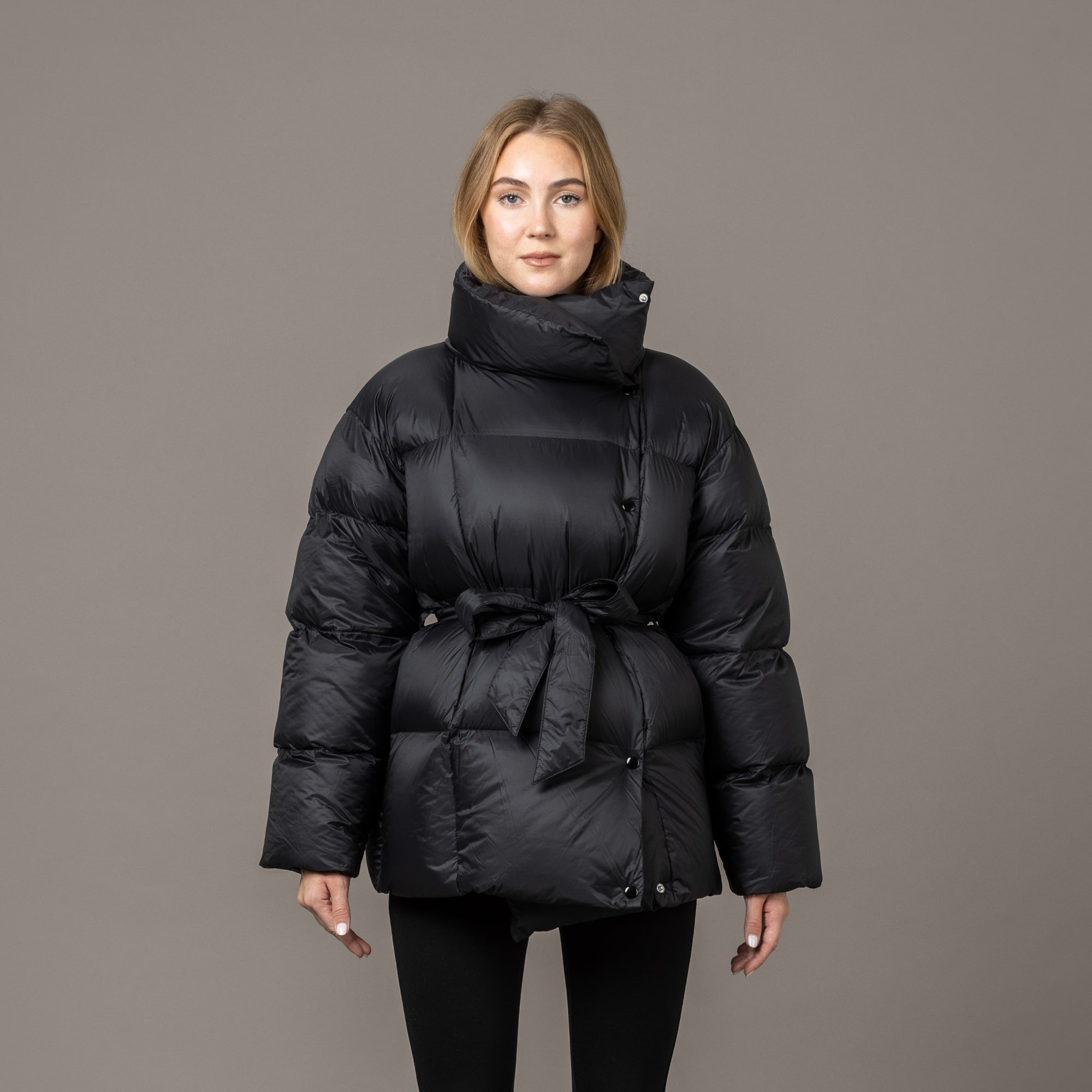 Parka Quilted Down Jacket Massimo Dutti