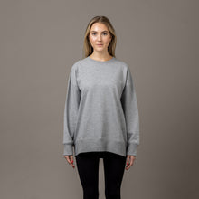 Load image into Gallery viewer, Lina French Terry Oversized Crew, Grey

