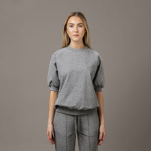 Load image into Gallery viewer, Sara French Terry Tee, Grey
